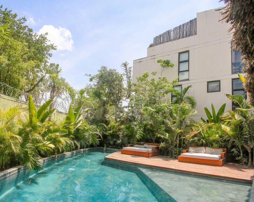 Dhalia - Private Roof With Pool & Beach Club Access Tulum Esterno foto