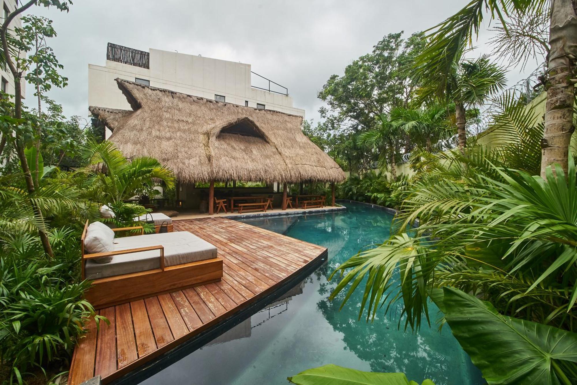 Dhalia - Private Roof With Pool & Beach Club Access Tulum Esterno foto